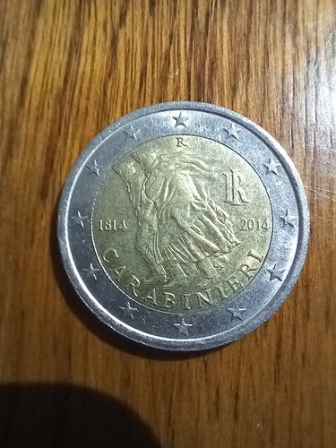 Rare carabinieri euro coin - carabinieri,