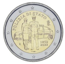 Italy 2 euro 2022 Bimetal UNC